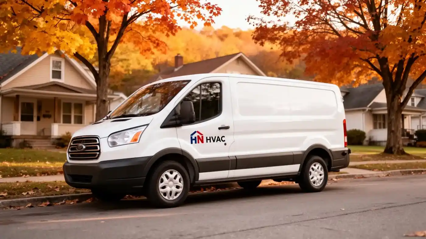 Berge HVAC service van